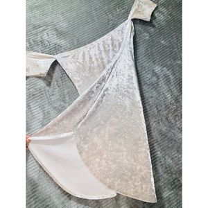 Suede off the shoulder mini dress (or shirt)